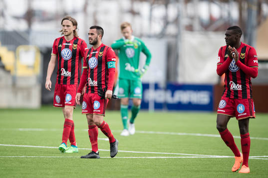 Östersunds Tom Pettersson, Brwa Nouri, målvakt Andreas