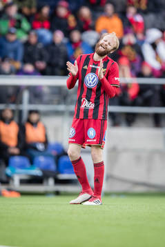 Östersunds Curtis Edwards deppar