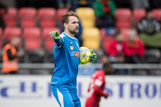 Örebros målvakt Oscar Jansson