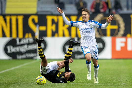 s Ahmed Yasin och IFK Göteborgs Amin Affane