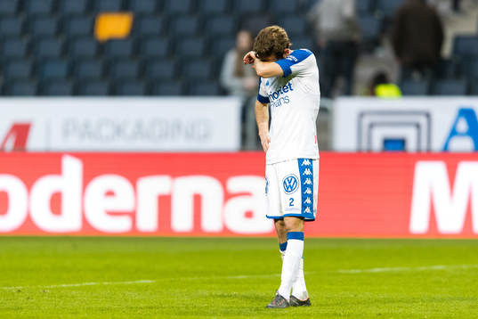 IFK Göteborgs Emil Salomonsson deppar