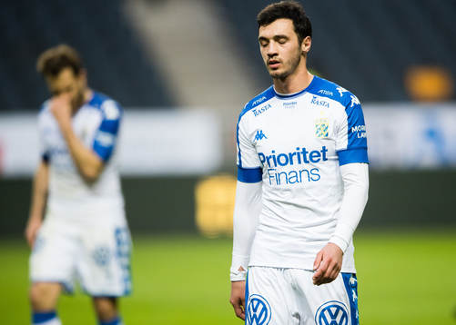 IFK Göteborgs Giorgi Kharaishvili deppar