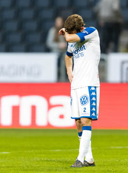 IFK Göteborgs Emil Salomonsson deppar