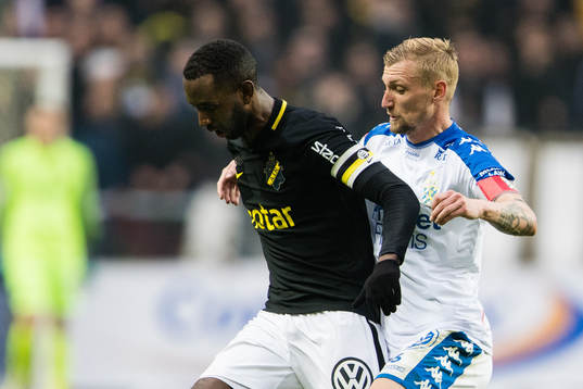 s Henok Goitom och IFK Göteborgs Sebastian Eriksson
