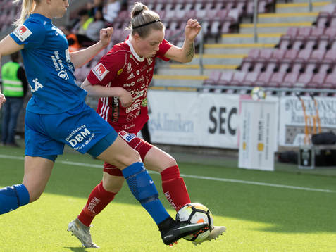Piteås Cecilia Edlund i en situation