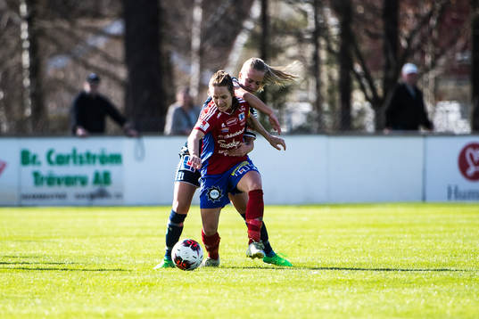 Linköpings Tove Almqvist  och Vittsjös Johanna Andersson