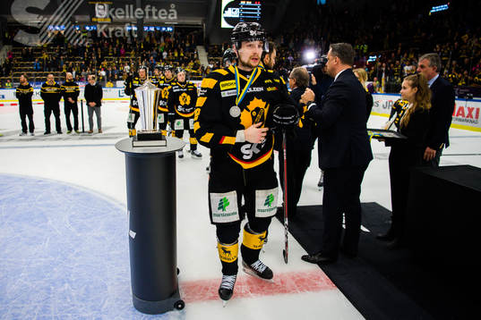Skellefteås Adam Pettersson deppar