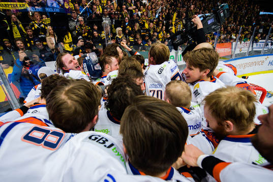 Växjös spelar jublar