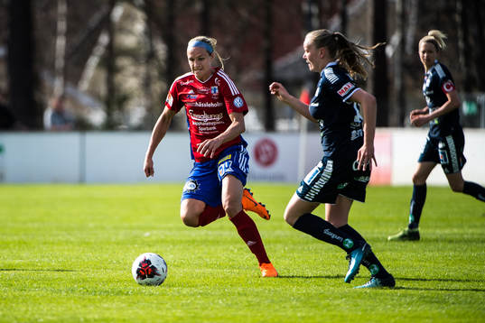 Vittsjös Hannah Wilkinson  och Linköpings Frida