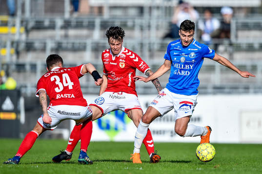 Kalmars Herman Hallberg och Melker Hallberg och Trelleborgs