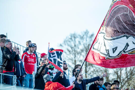 under fotbollsmatchen i Allsvenskan mellan Trelleborg och