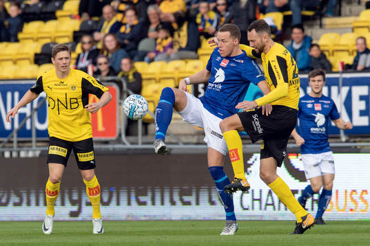 Michael Karlsen of Ranheim och Stefan Antonijevic of