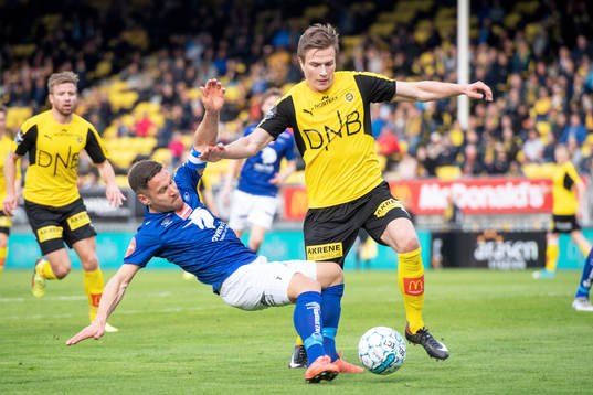 Mads Reginiussen of Ranheim and Simen Kind Mikalsen of