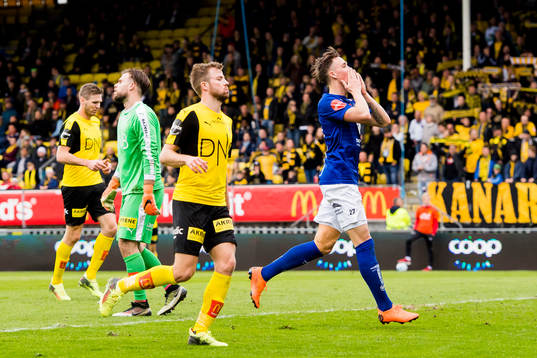 Andreas Helmersen of Ranheim reacts