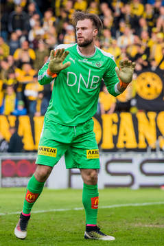 Goalkeeper Marko Maric of Lillestrøm