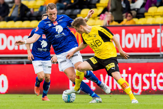 Michael Karlsen of Ranheim and Fredrik Krogstad of