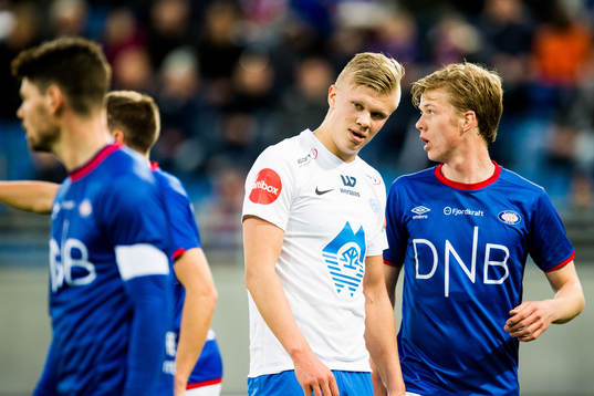 Erling Braut Haaland of Molde