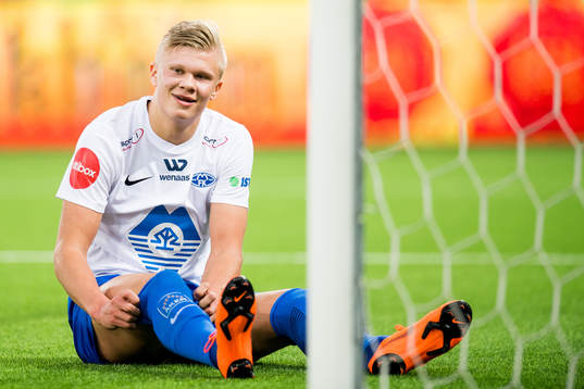 Erling Braut Haaland of Molde