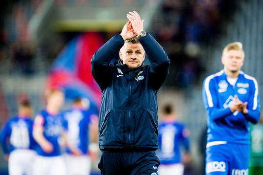 Ole Gunnar Solskjær, manager of Molde