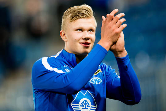 Erling Braut Haaland of Molde
