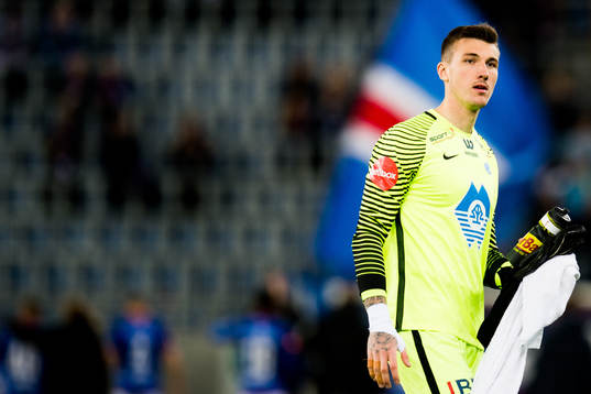 Goalkeeper Andreas Linde of Molde