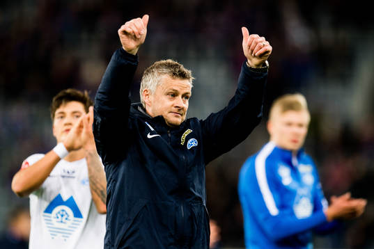 Ole Gunnar Solskjær, manager of Molde
