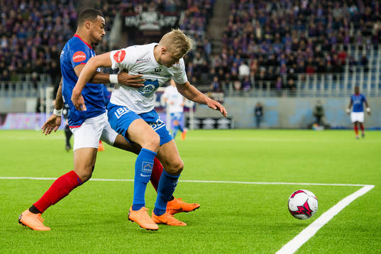 Luis Felipe Carvalho da Silva of Vålerenga and Erling