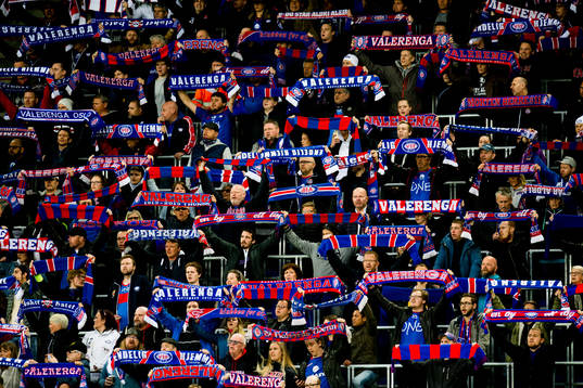 Supporters of Vålerenga