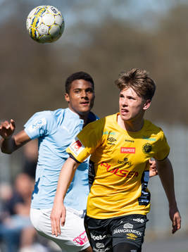 Elfsborgs Oliver Zandén och Malmö FF’s Amin Sarr