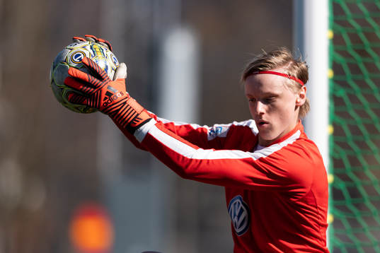 Malmö FF’s målvakt Erik Lindblom