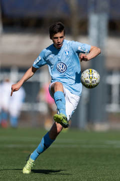 Malmö FF’s Noah Eile