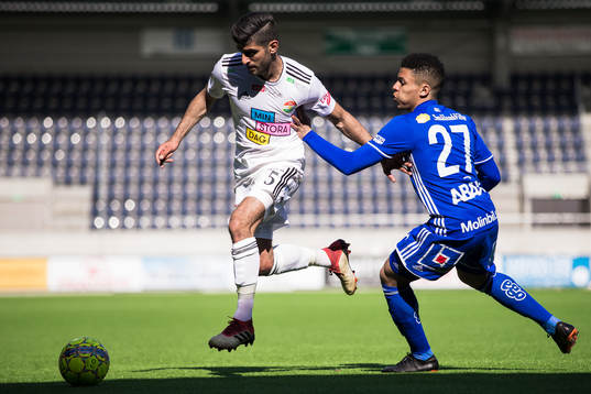 Dalkurds Rewan Amin och Sundsvalls Romain Gall