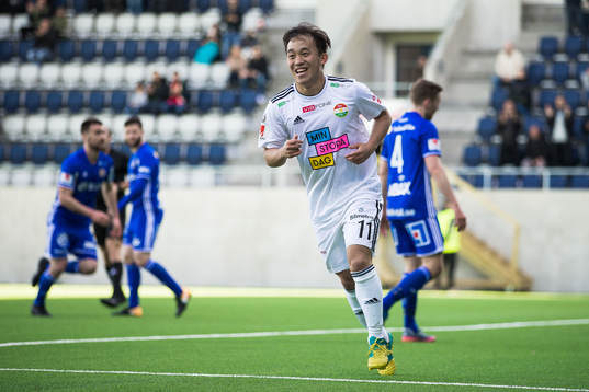 Dalkurds Yukiya Sugita jublar