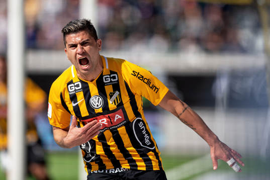 Häckens Paulinho jublar