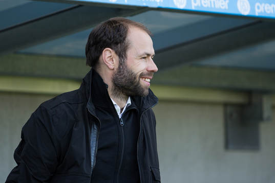 Häckens tränare Andreas Alm