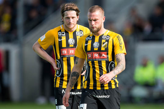 Häckens Erik Friberg och Alexander Faltsetas