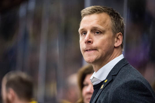 Skellefteås assisterande tränare Bert Robertsson deppar