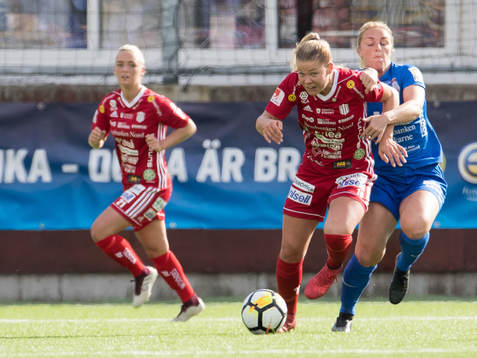 Piteås Nina Jakobsson och Eskilstunas Mimmi Larsson