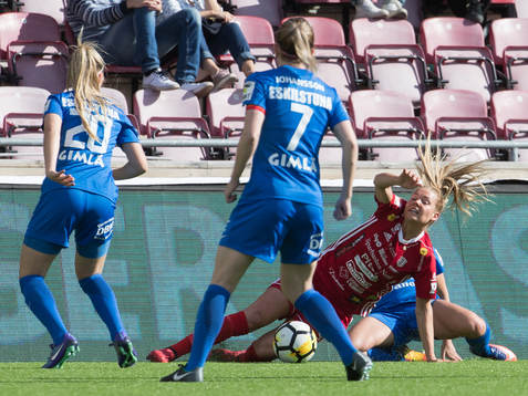 Piteås Nina Jakobsson i en situation
