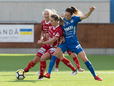 Piteås Selina Henriksson och Eskilstunas Felicia Karlsson