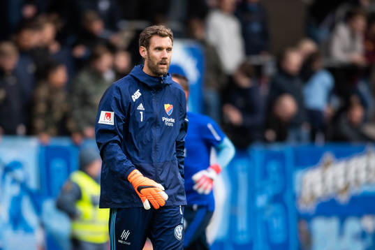 Djurgårdens målvakt Andreas Isaksson