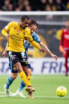 Elfsborgs Alex Dyer och Djurgårdens Kevin Walker