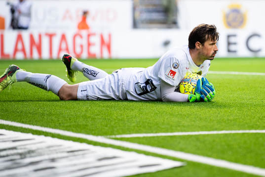 Elfsborgs målvakt Kevin Stuhr Ellegaard