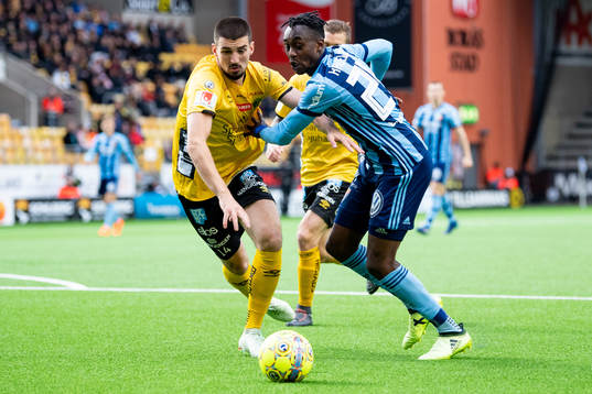Djurgårdens Philana Tinotenda Kadewere och Elfsborgs