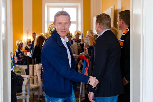 Växjös assisterande tränare Jörgen Jönsson när