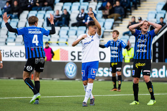 Sirius Tim Björkström och Norrköpings Jordan Larsson