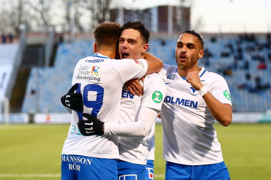 Norrköpings David Moberg Karlsson, Jordan Larsson och