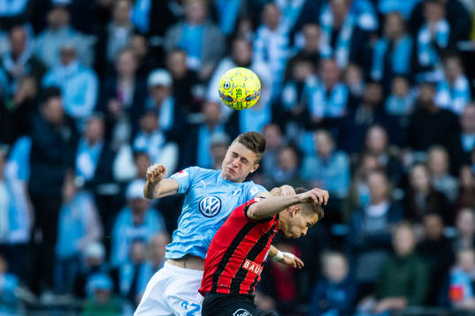 Malmö FFs Mattias Svanberg och Brommapojkarnas Bajram