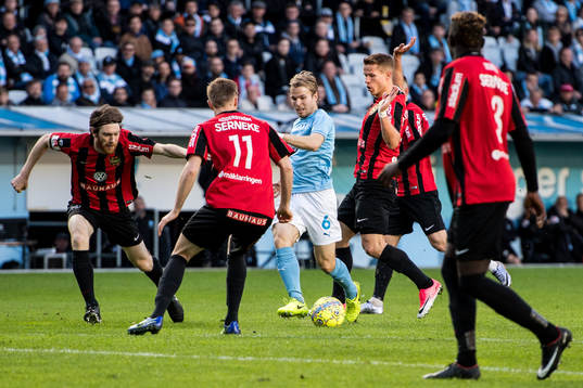 Malmö FFs Oscar Lewicki utmanar Brommapojkarnas försvar