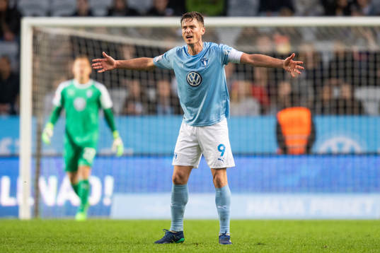 Malmö FFs Markus Rosenberg reagerar